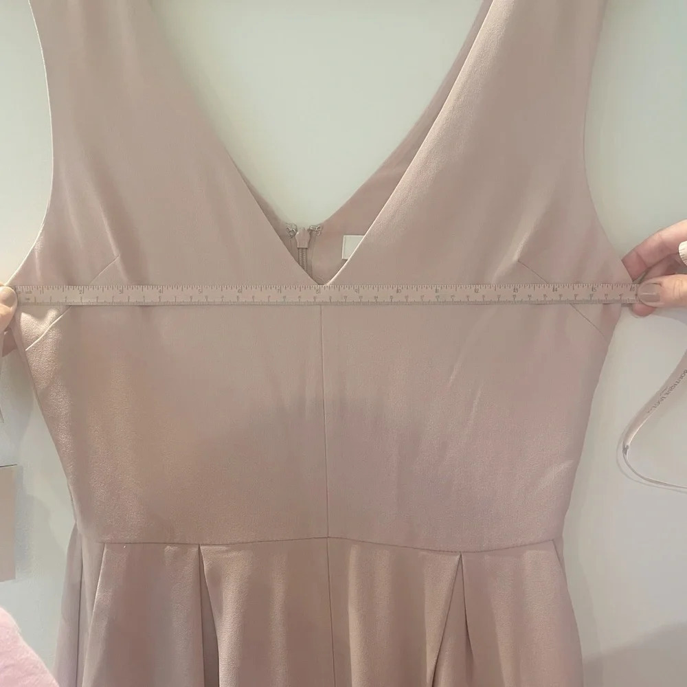 Babaton Marcus pink jumpsuit size 4 in Camille, Dusty Rose colour - Picture 7 of 7